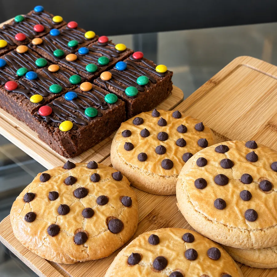 Galletas y brownies